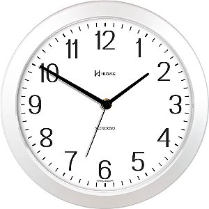 Relógio de Parede Herweg 660043-021 Redondo 26cm Branco