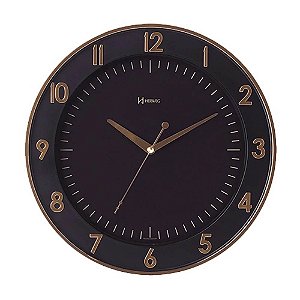 Relógio de Parede Herweg 6833 Sofisticado 35cm Dourado Claro