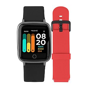 Relógio Smartwatch Touch  Unissex TWGOAE/T8R Troca Pulseira