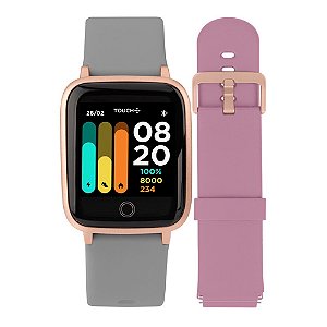 Relógio Smartwatch Touch  Unissex TWGOAF/T8T Troca Pulseira