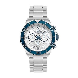 Kit Technos Masculino Acqua Prata JS25BBT/1B Torben Grael