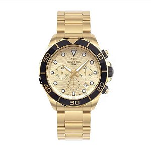 Kit Technos Masculino Acqua Dourado JS25BBV/1D Torben Grael