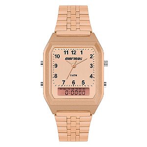 Relógio Mormaii Feminino Vintage Rosé - MOPC21JALH/7J