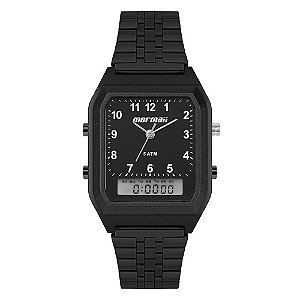 Relógio Mormaii Feminino Vintage Preto - MOPC21JALI/7P