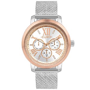 Relógio Euro Feminino Multiglow Bicolor - EU6P29AIN/4J