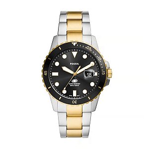 Relógio Fossil Masculino Fossil Blue Prata - FS6031/1KN