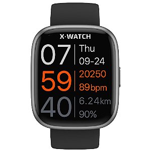 Relogio Smartwatch Unissex Alexa X-Watch XSWUQPI005A