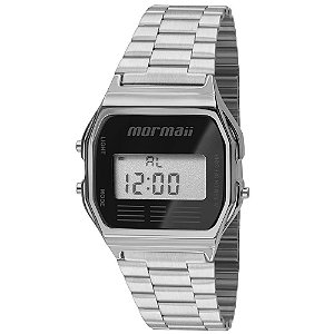 Relógio Mormaii Unissex Vintage Prata - MOBJ3808AA/3P