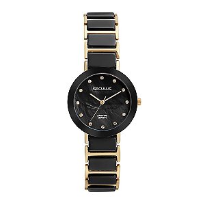Relógio Feminino Seculus Cerâmica Madrepérola 77228LPSVDQ2