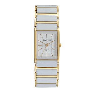Relógio Feminino Seculus Cerâmica 77230LPSVDQ1