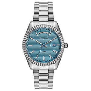 Relógio Seculus Feminino Catraca Facetada 77323L0SVNA2