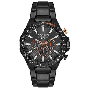 Relógio Seculus Masculino Fibra de Carbono 77302GPSVPA2
