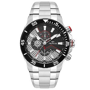 Relógio Technos Masculino Ts Carbon Prata - OS1ABU/1C