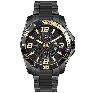 Relógio Technos Masculino Racer Premium Preto - 2117LFR/1P