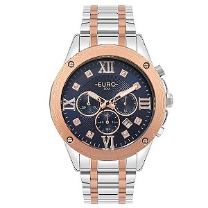 Relógio Euro Feminino Delux Bicolor - EUJS25AK/4A