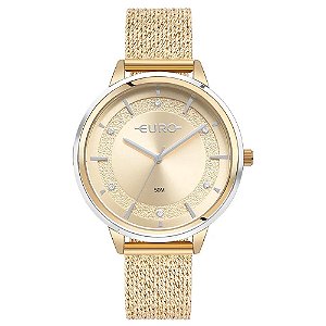 Relógio Euro Feminino Glitz Bicolor - EU2035YVJ/4K