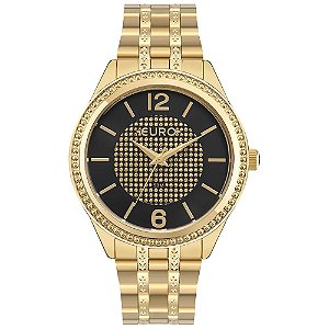 Relógio Euro Feminino Glitz Dourado - EU2035YXA/4P