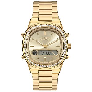 Relógio Euro Feminino Ff Sporty Dourado - EUBJ3890ABA/4D