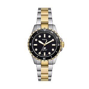 Relógio Fossil Feminino Fossil Blue Bicolor - ES5349/1KN