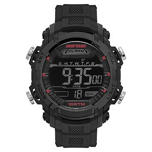 Relógio Mormaii Masculino Action Preto - MO1041/8P