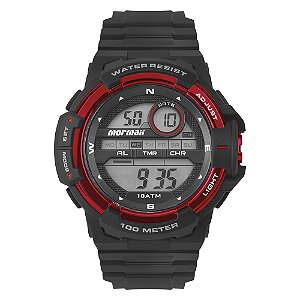 Relógio Mormaii Masculino Wave Preto - MOLCDAAS/8R