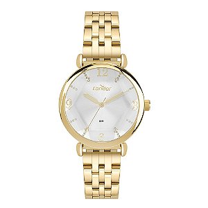 Relógio Condor Feminino Elegante Dourado - CO2035NJQ/4K