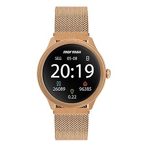 Relógio Smartwatch Mormaii Life Rosé – MOLIFEURAF/7J