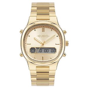 Relógio Euro Feminino Fashion Sporty Dourado EUBJ3890AAY/4D