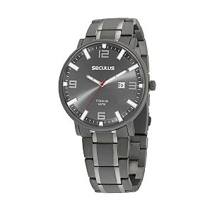 Relógio Seculus Masculino 44114G0SVNT1 Titanium