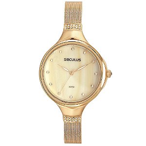 Relógio Seculus Feminino 77174LPSVDS2