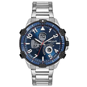 Relógio Seculus Masculino 77270GPSVCA1