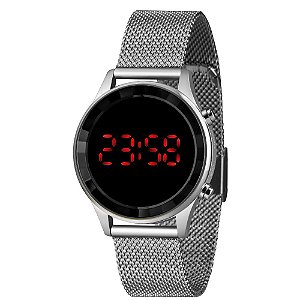 Relógio Feminino Lince Digital Prata - LDM4647L PXSX
