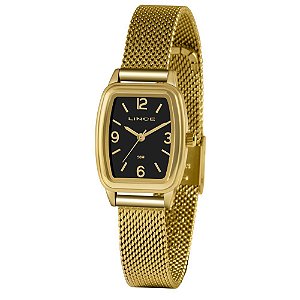 Relógio Feminino Lince Dourado LQG4675L P2KX
