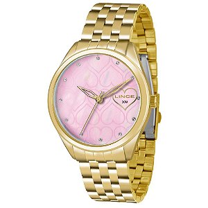Relógio Feminino Lince Dourado LRG4345L R1KX
