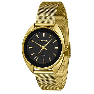 Relógio Feminino Lince Dourado LRGJ175L38 P1KX