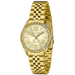 Relógio Feminino Lince Dourado LRGM047L36 C3KX
