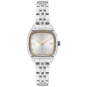 Relógio Technos Feminino Mini Prata – 2025LUN/1K