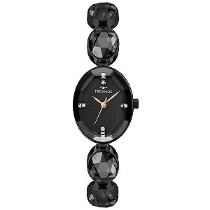 Relógio Technos Feminino Crystal Preto - 2036NBR/1P