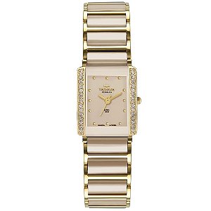 Relógio Technos Feminino Ceramic Sapphire Dourado 5Y30XP/1X