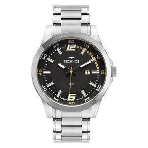 Relógio Technos Masculino Racer Basico Prata - 2115NBB/1E