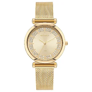 Relógio Euro Feminino Glitz Dourado - EU2035YZG/4D