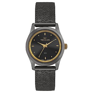 Relógio Technos Feminino Brilho Grafite - 2035NDZ/1P