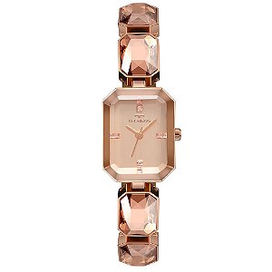 Relógio Technos Feminino Crystal Rosé - 2036NBU/1J