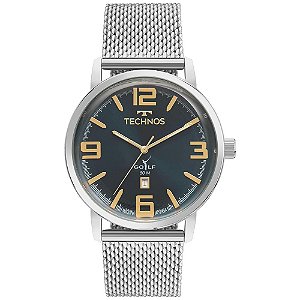 Relógio Technos Masculino Golf Prata - 2115UBK/1A