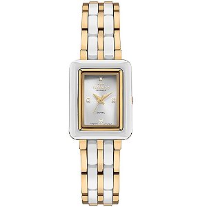 Relógio Technos Feminino Ceramic Sapphire Dourado - 5Y36AA/1K