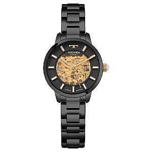 Relógio Technos Feminino Automatico Preto - 8N24AP/1P