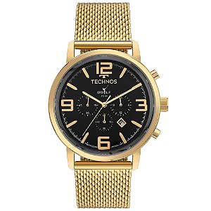 Relógio Technos Masculino Golf Dourado - OS20IQV/1P