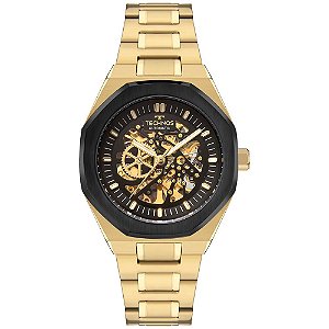 Relógio Technos Masculino Automático Dourado - G3265BC/1P