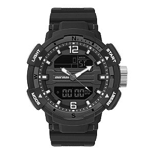 Relógio Mormaii Masculino Action Preto - MOBJ4097/8C