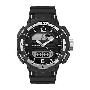 Relógio Mormaii Masculino Action Preto - MOBJ4097/8K